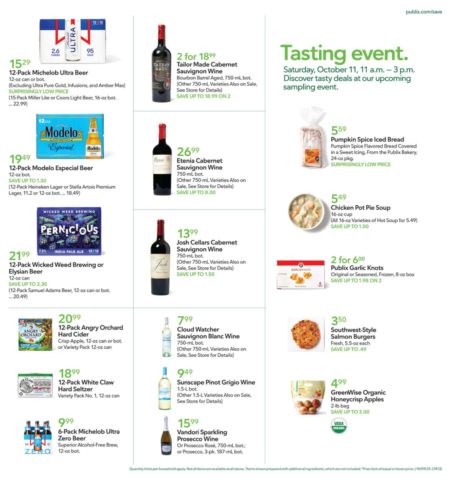 Publix Weekly Ad October 8 to October 14, 2025 1 –