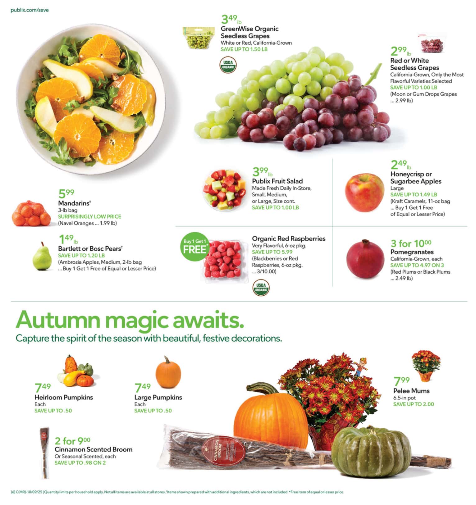Publix Weekly Ad October 8 to October 14, 2025 4 –