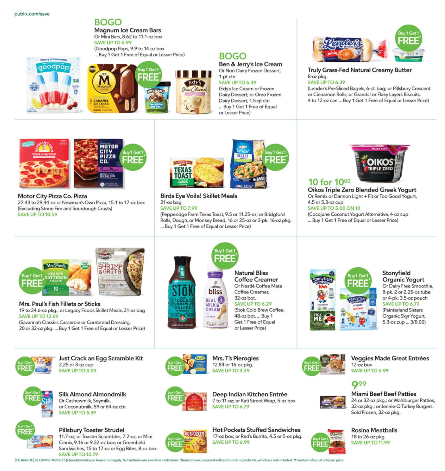 Publix Weekly Ad October 8 to October 14, 2025 5 –