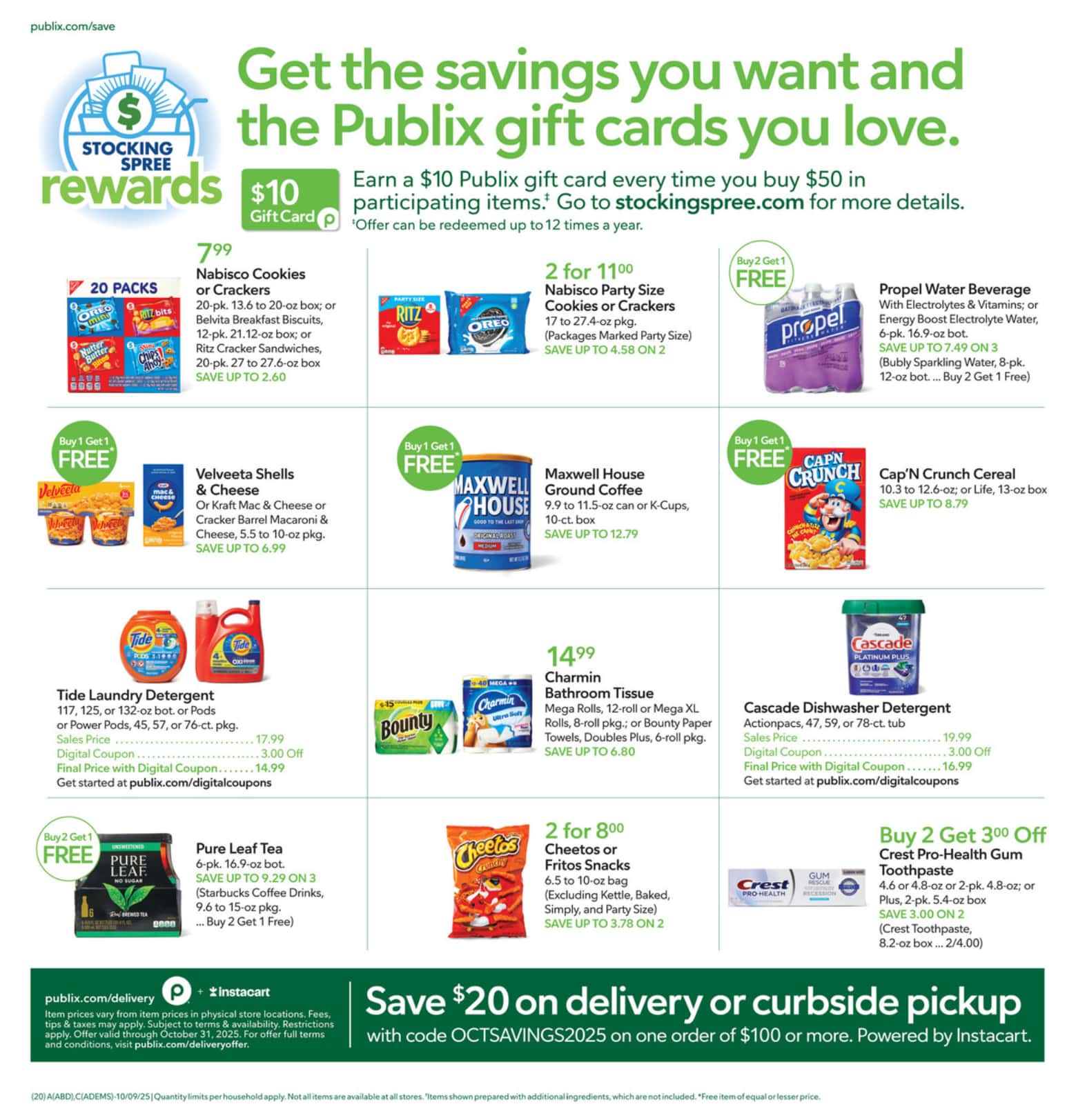 Publix Weekly Ad October 8 to October 14, 2025 4 –