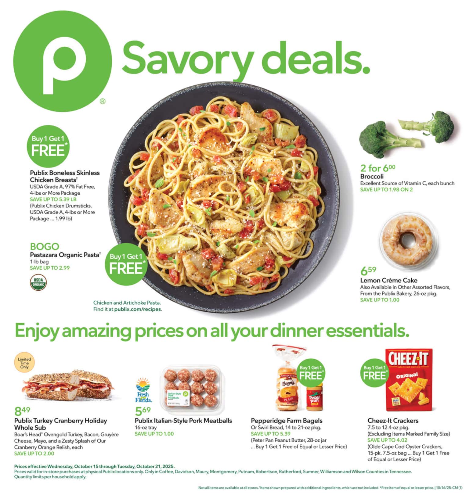 Publix Weekly Ad October 15 to October 21, 2025 1 –