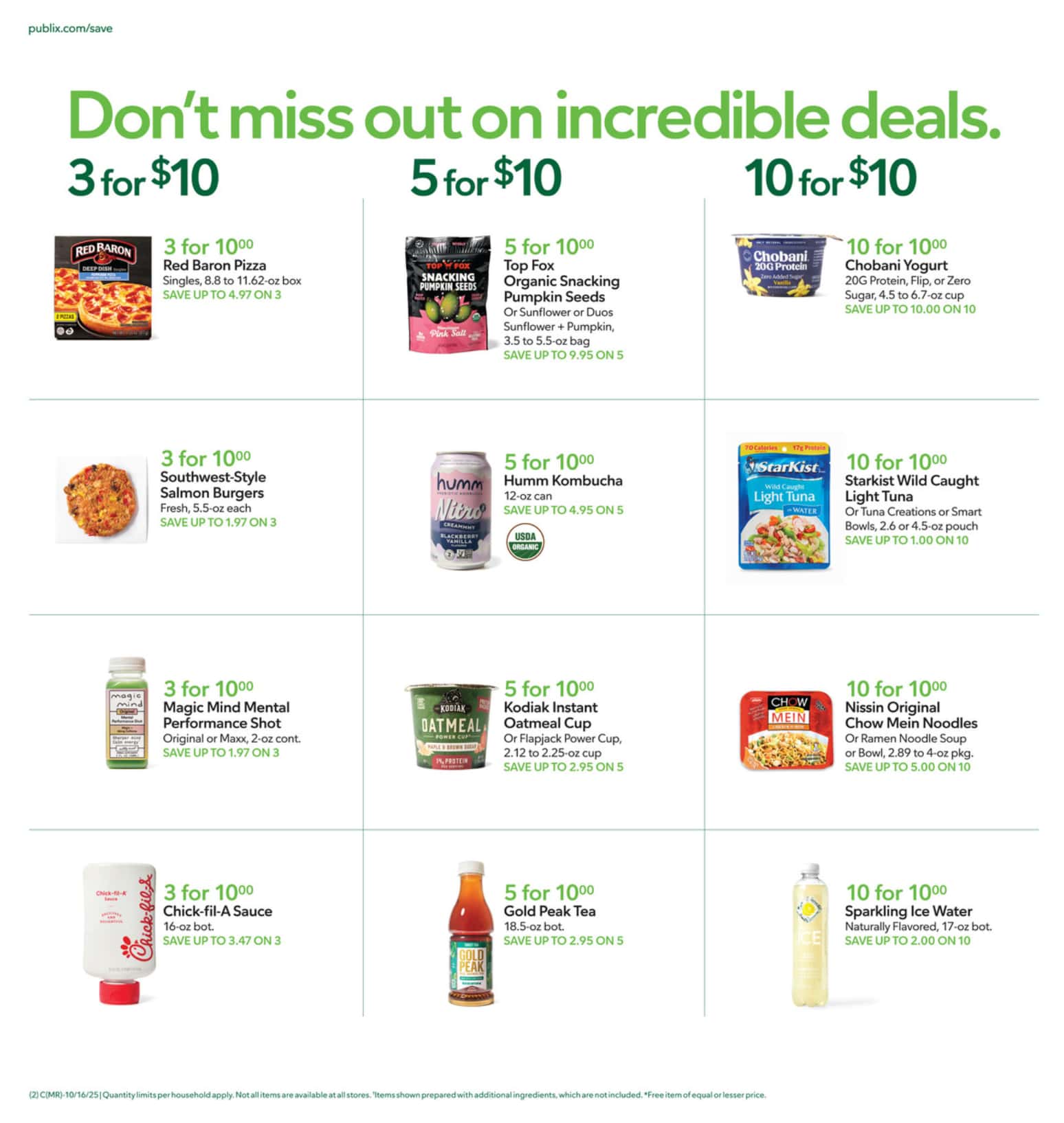 Publix Weekly Ad October 15 to October 21, 2025 2 –