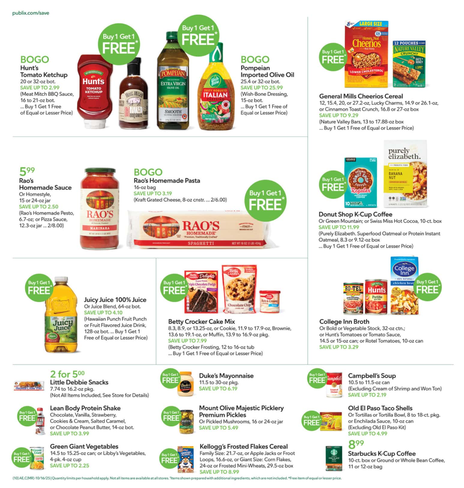 Publix Weekly Ad October 15 to October 21, 2025 2 –