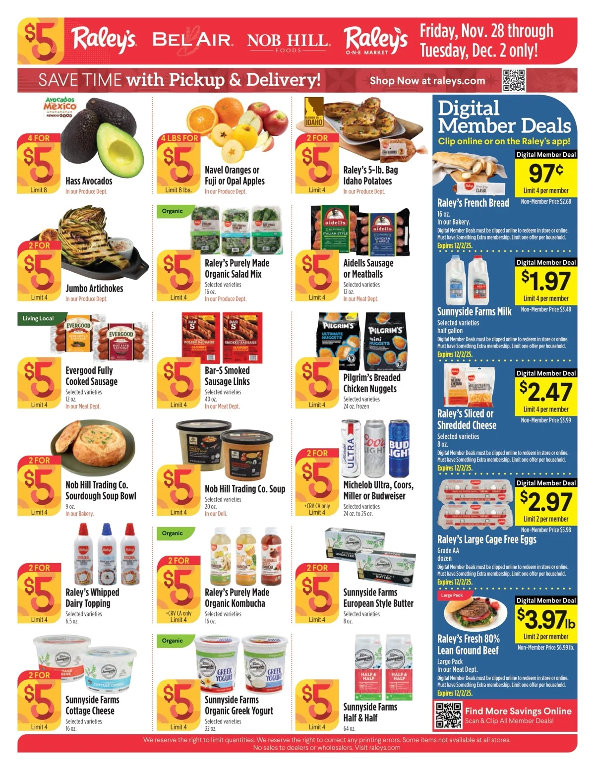 Raley’s Weekly Ad Nov 28 to Dec 2, 2025 1 – raleys 28 2 1