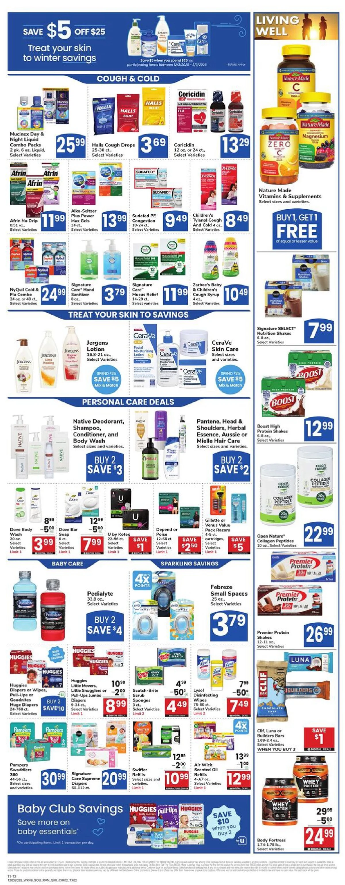 Randalls Weekly Ad 12/3/25 & 12/10/25 preview 2 – randalls ad 3 9 7