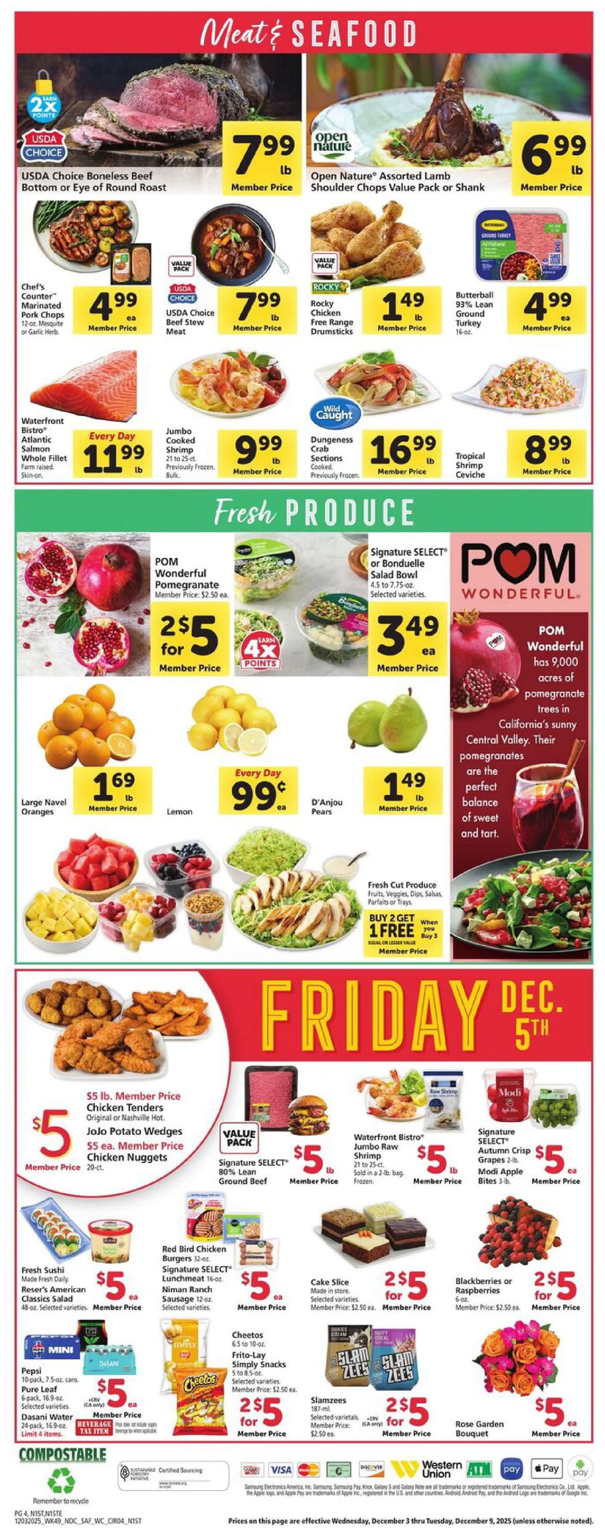 Safeway Weekly Ad December 3 to 9, 2025 3 – safeway ad 3 9 04