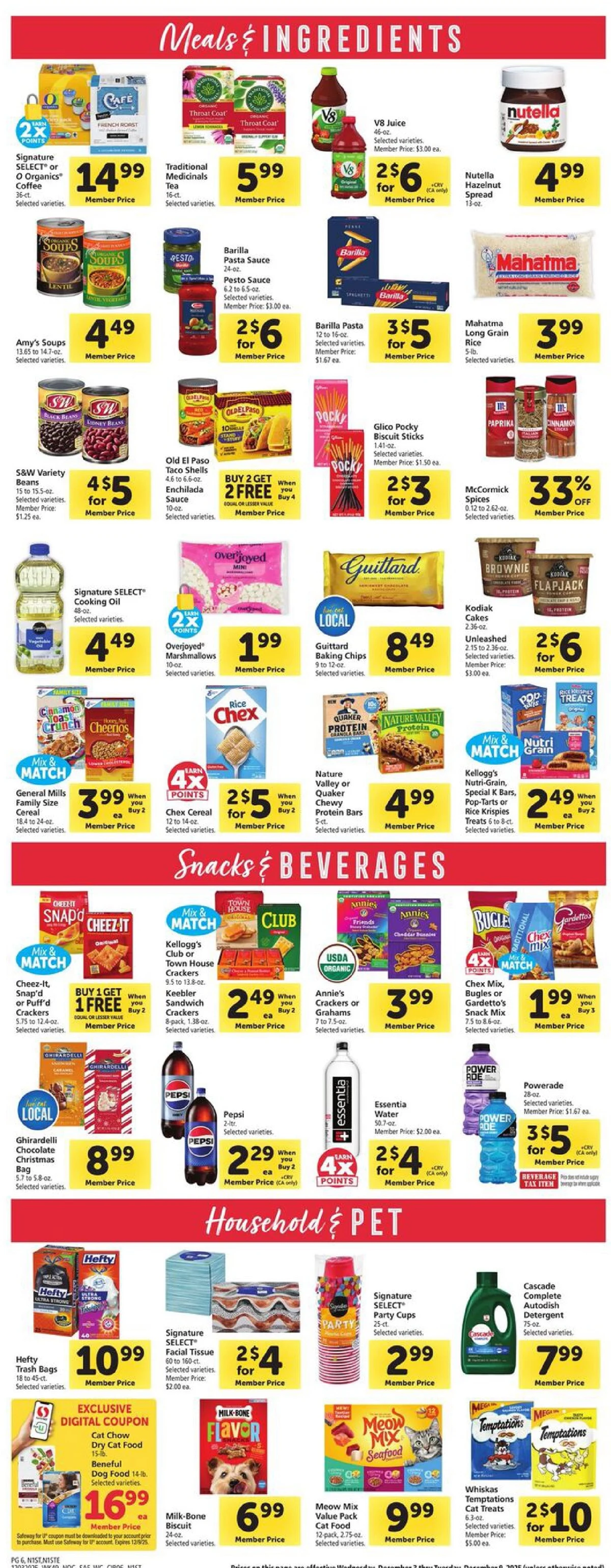 Safeway Weekly Ad December 3 to 9, 2025 5 – safeway ad 3 9 06
