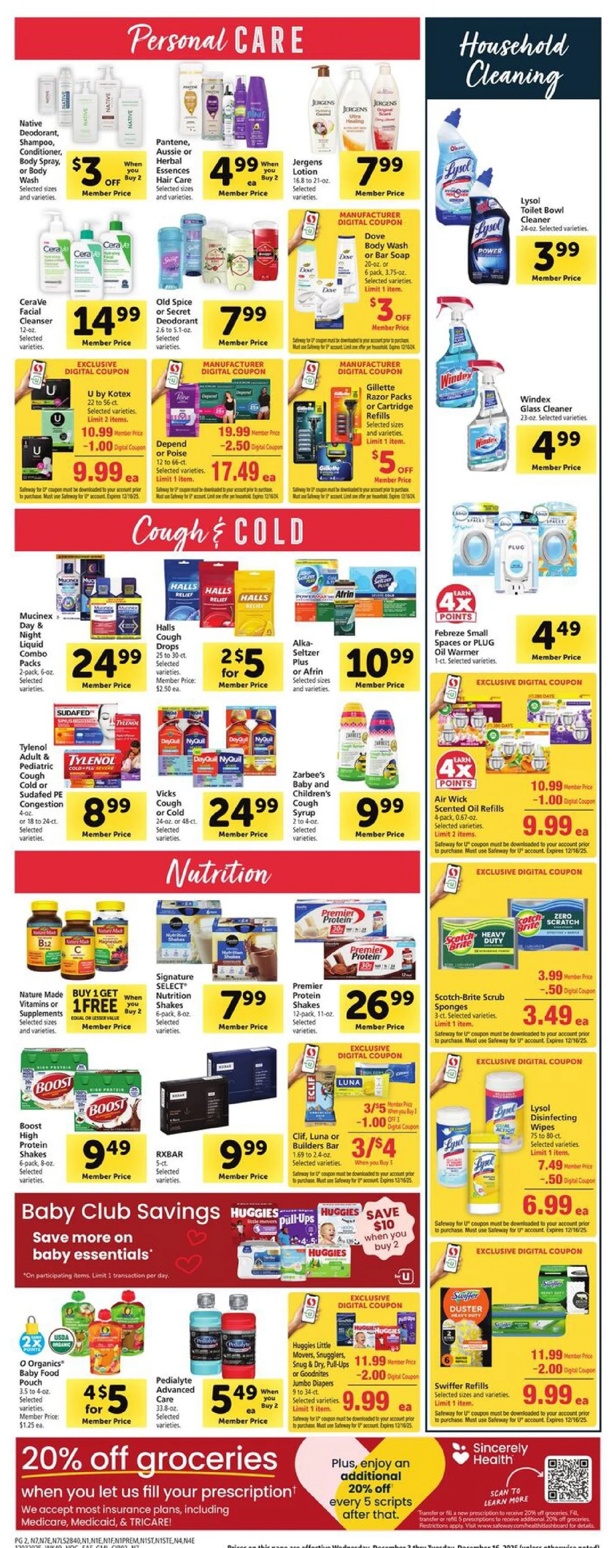 Safeway Weekly Ad December 3 to 9, 2025 5 – safeway ad 3 9 10