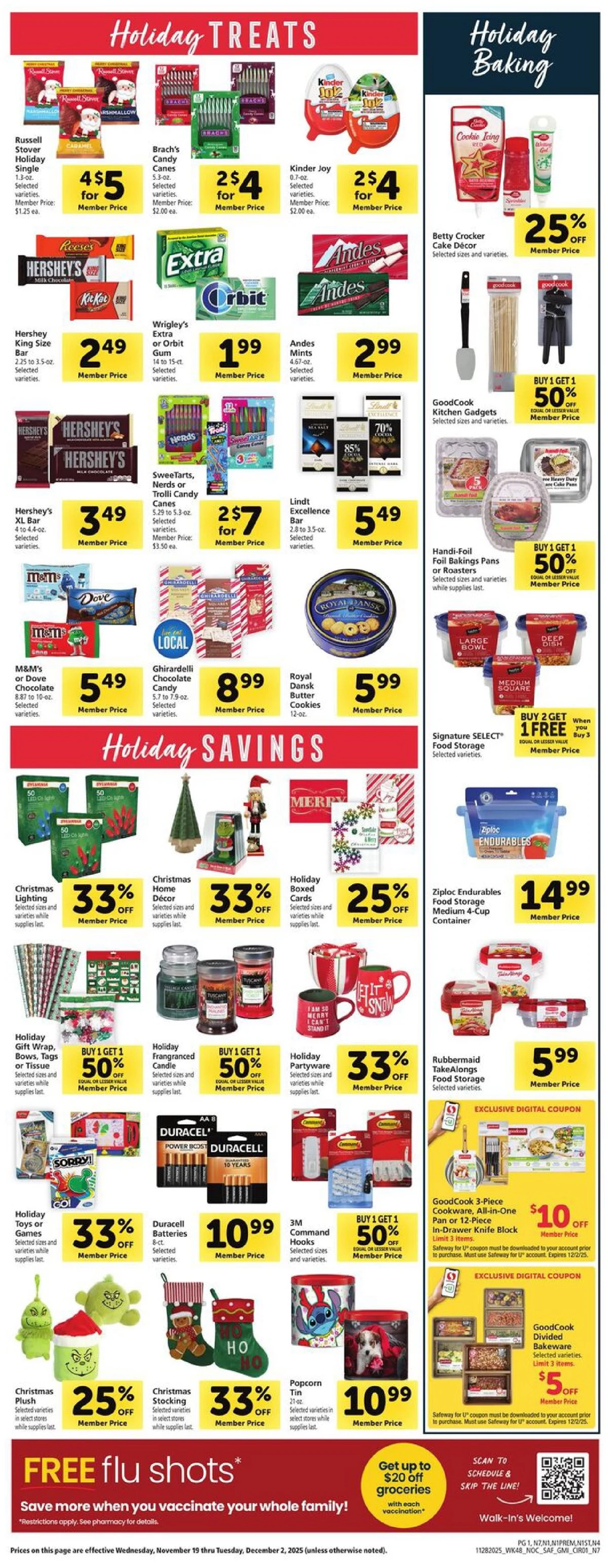 Safeway Weekly Ad 11/28/25 & 12/3/25 preview 3 – safeway weekly ad 28 2 5
