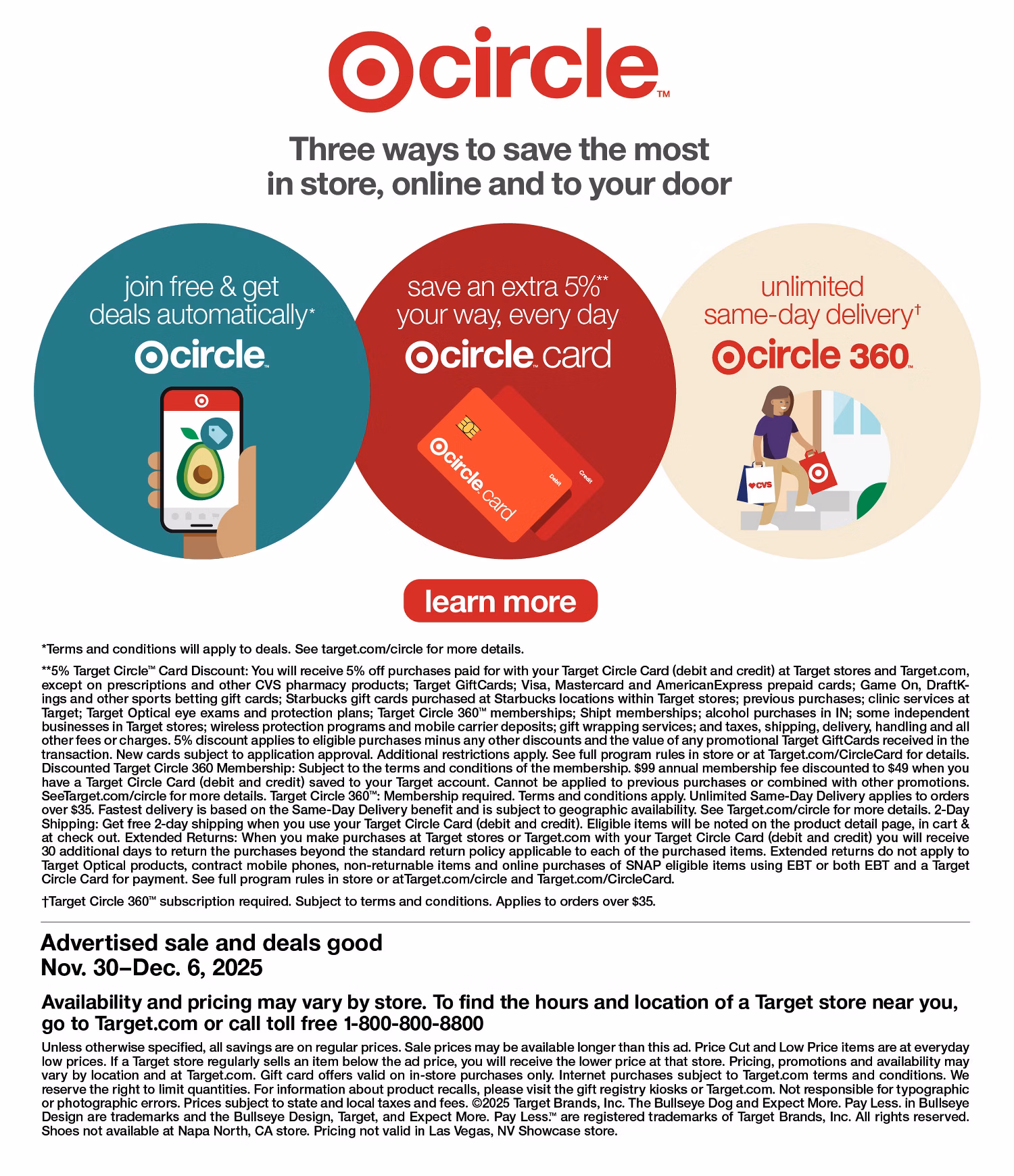 Target Weekly Ad 11/30/25 & 12/7/25 preview 6 – target ad 30 6 00053