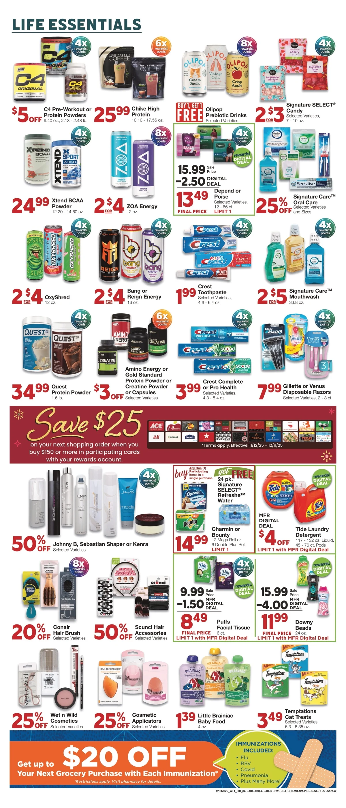 United Supermarkets Weekly Ad 12/3/25 & 12/10/25 1 – united supermarkets 3 9 8