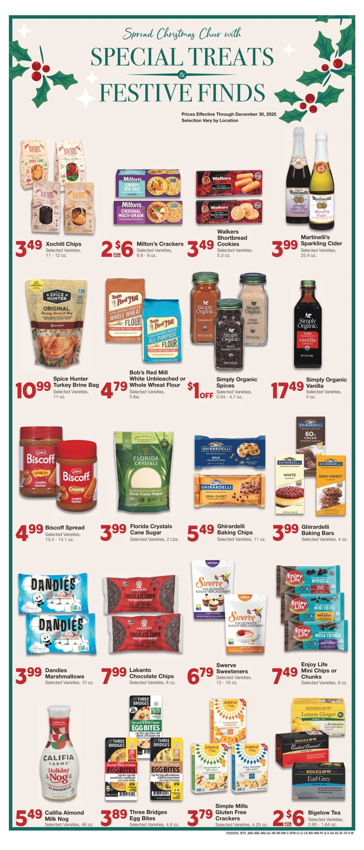 United Supermarkets Weekly Ad 12/3/25 & 12/10/25 2 – united supermarkets 3 9 9