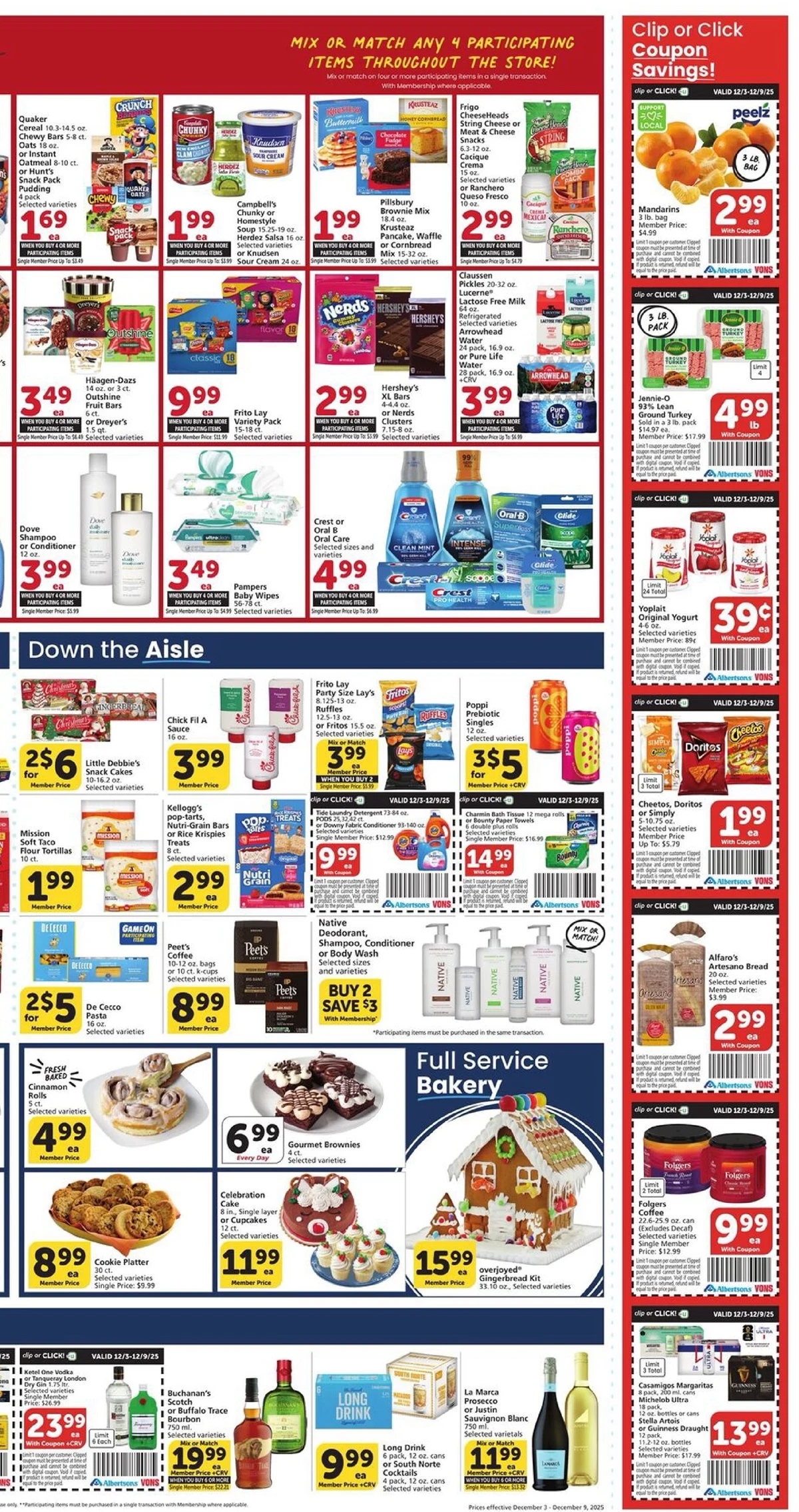 Vons Weekly Ad December 3 to 9, 2025 2 – vons 3 9 2 2