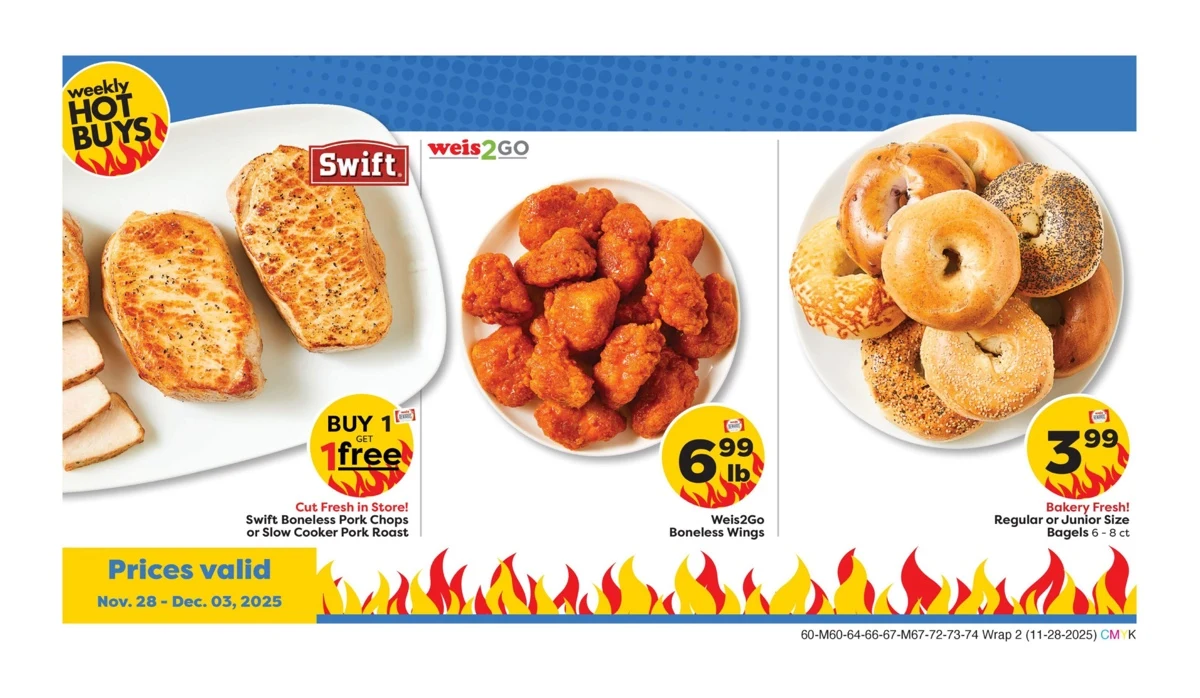 Weis Markets Weekly Ad Nov 28 to Dec 3, 2025 2 – weis 28 3 2