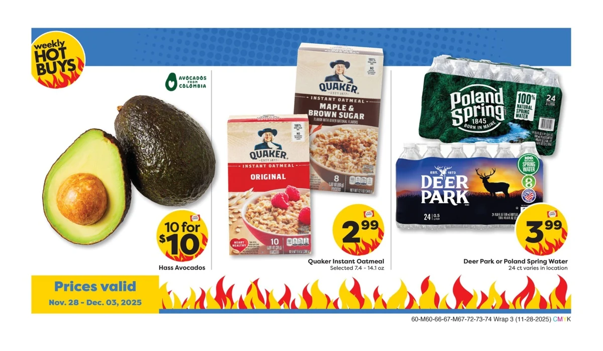 Weis Markets Weekly Ad Nov 28 to Dec 3, 2025 1 – weis 28 3 3