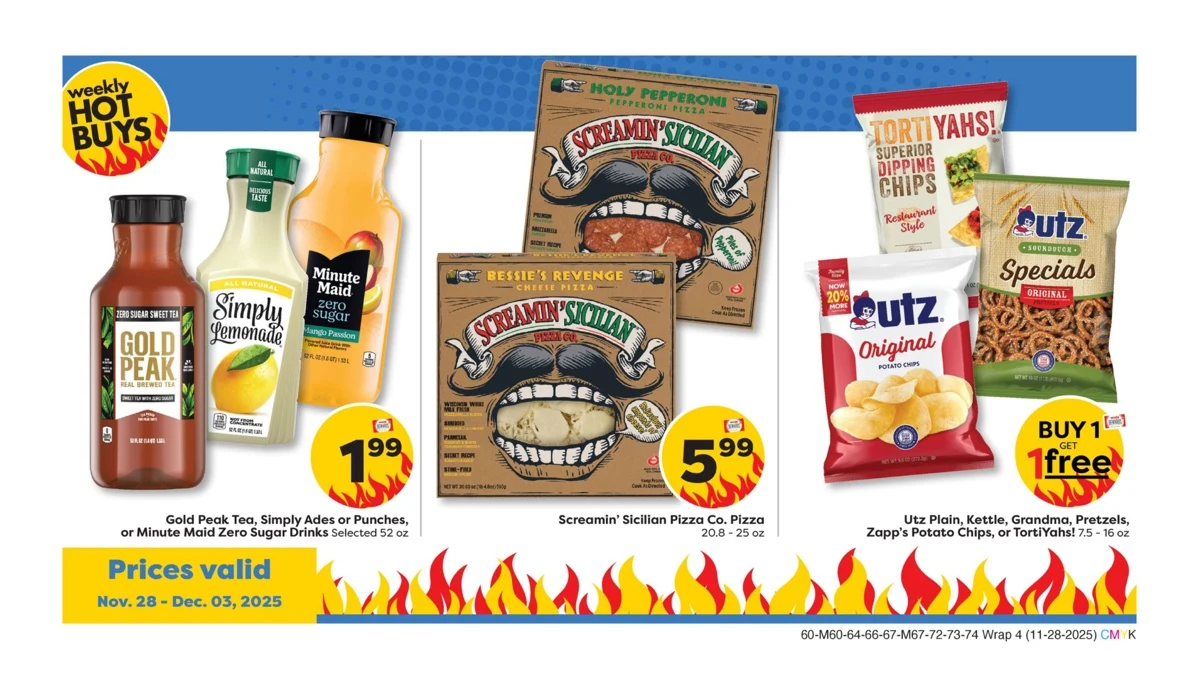 Weis Markets Weekly Ad Nov 28 to Dec 3, 2025 2 – weis 28 3 4