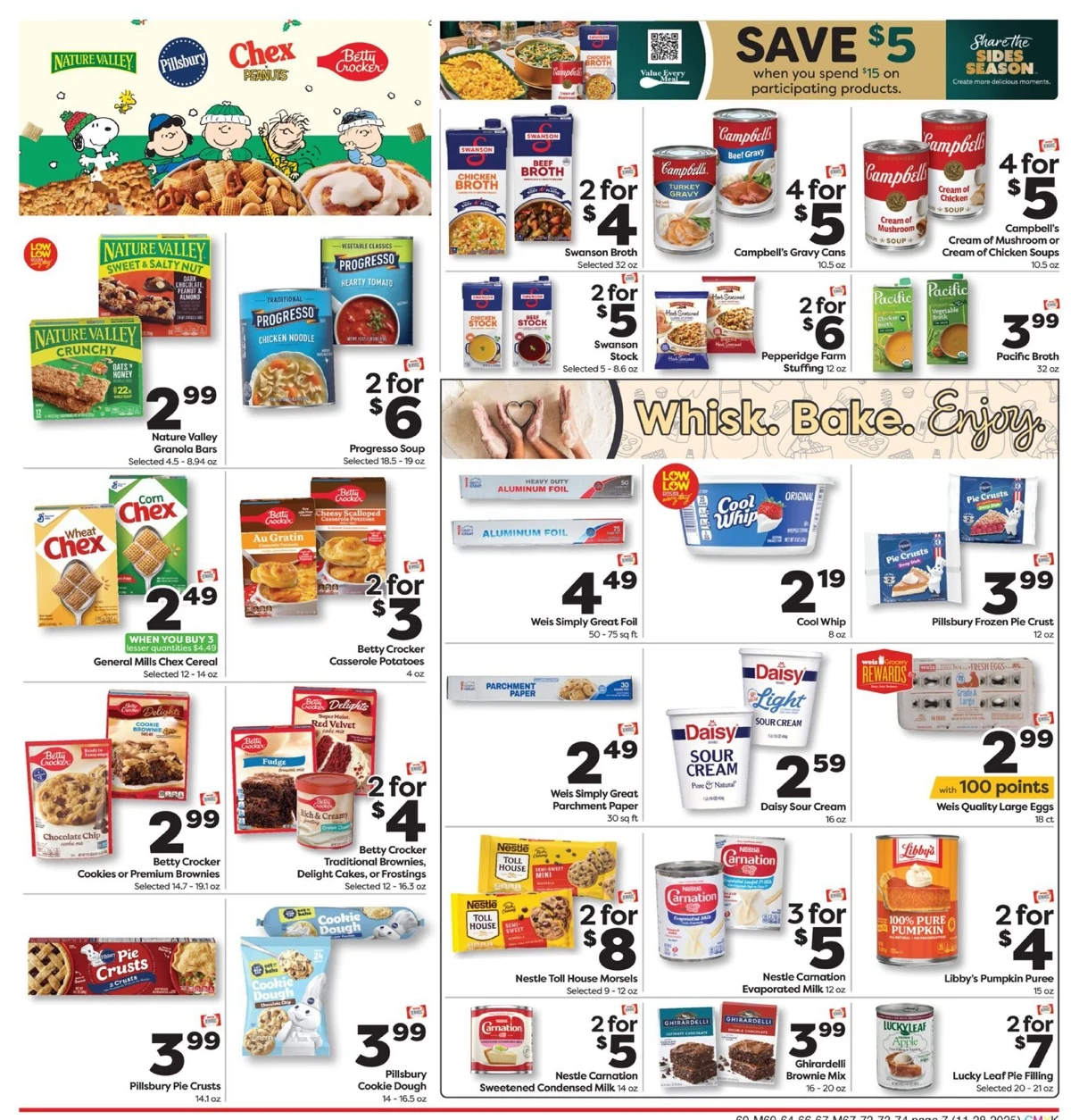 Weis Markets Weekly Ad Nov 28 to Dec 3, 2025 3 – weis ad 28 jan 1 10