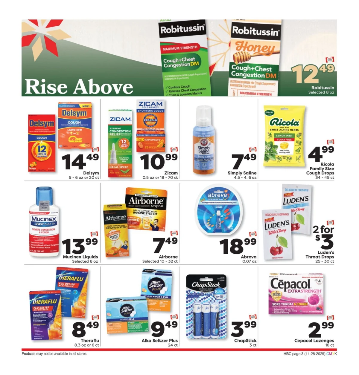 Weis Markets Weekly Ad Nov 28 to Dec 3, 2025 3 – weis nov28 jan1 03