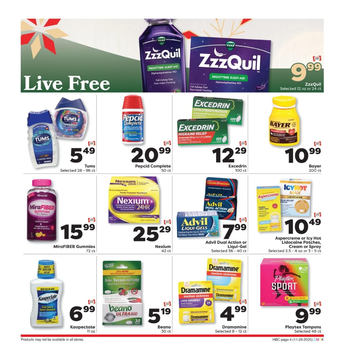 Weis Markets Weekly Ad Nov 28 to Dec 3, 2025 4 – weis nov28 jan1 04
