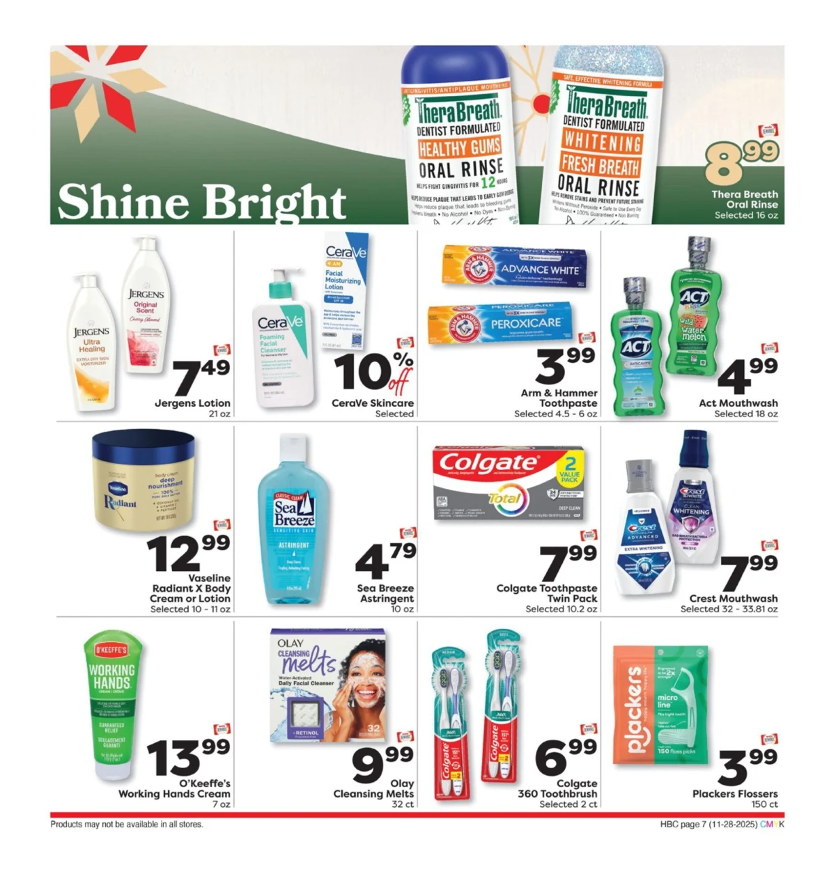 Weis Markets Weekly Ad Nov 28 to Dec 3, 2025 7 – weis nov28 jan1 07