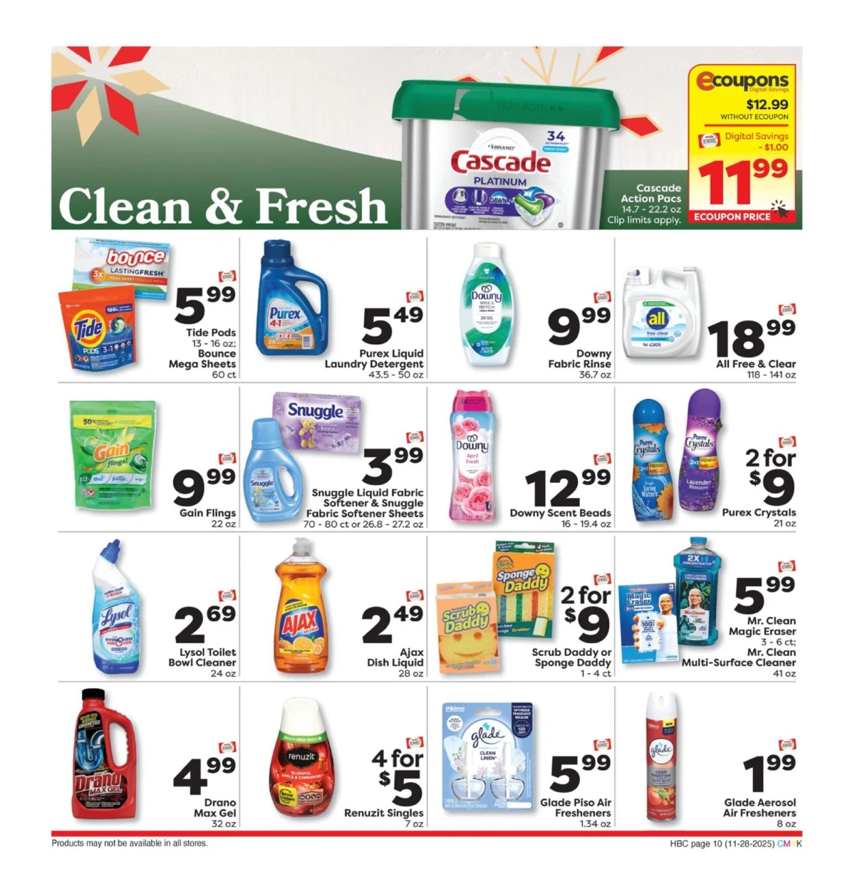 Weis Markets Weekly Ad Nov 28 to Dec 3, 2025 3 – weis nov28 jan1 10