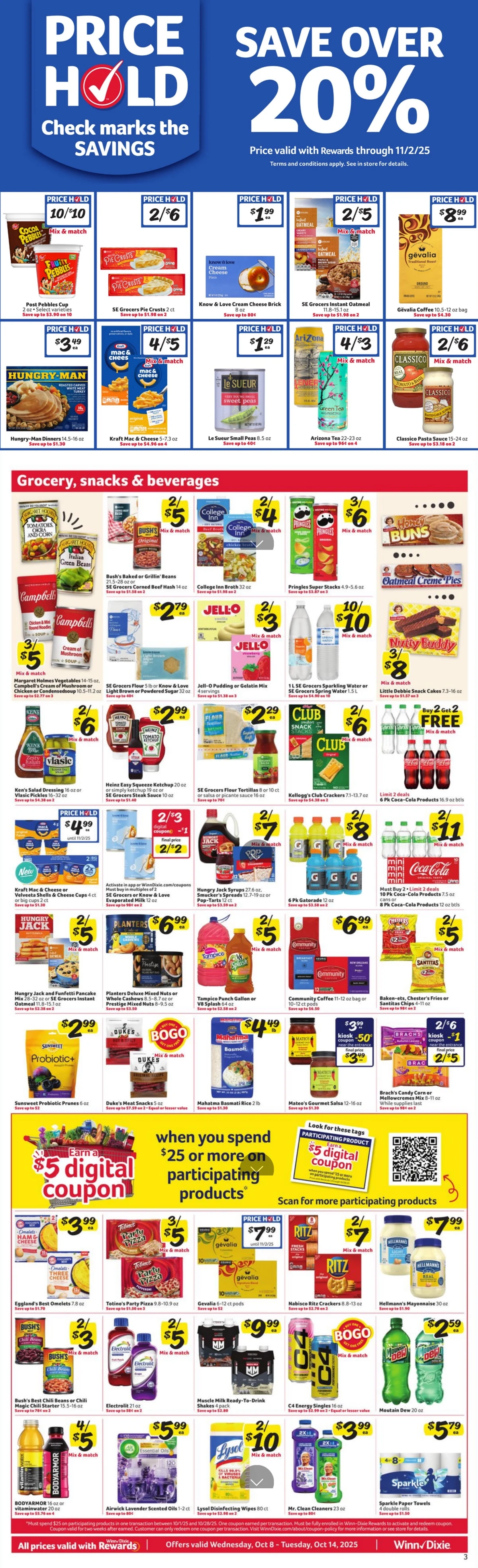 Winn Dixie Weekly Ad October 8 to October 14, 2025 2 – winndixie ad 8 14 00004