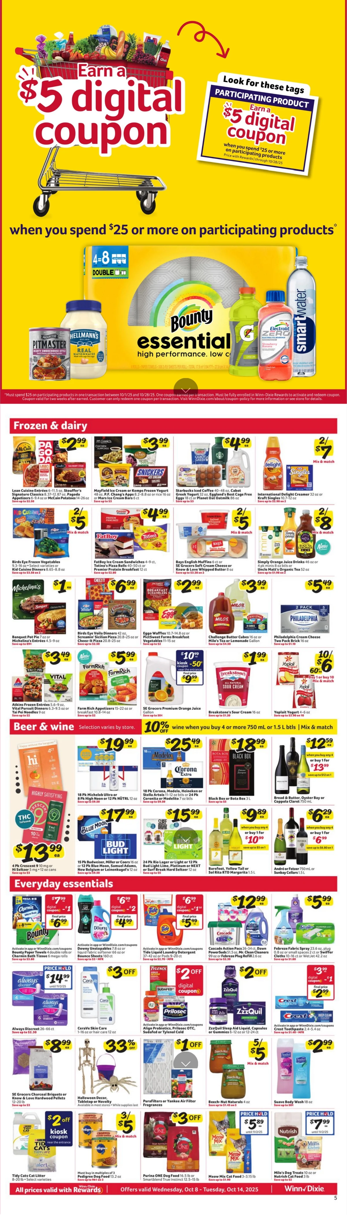Winn Dixie Weekly Ad October 8 to October 14, 2025 3 – winndixie ad 8 14 00005