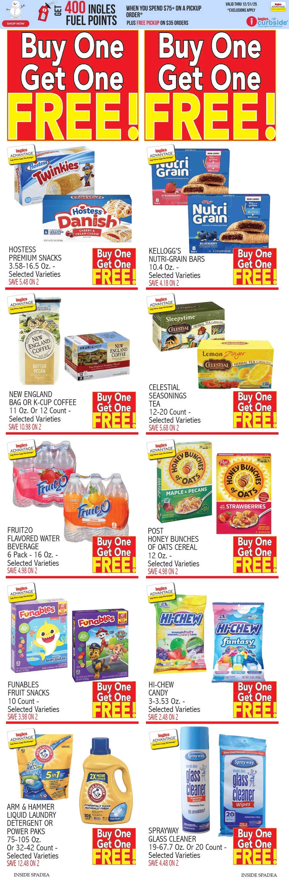 Ingles Weekly Ad 12/3/25 & 12/10/25 preview 4 – 10 wnc C