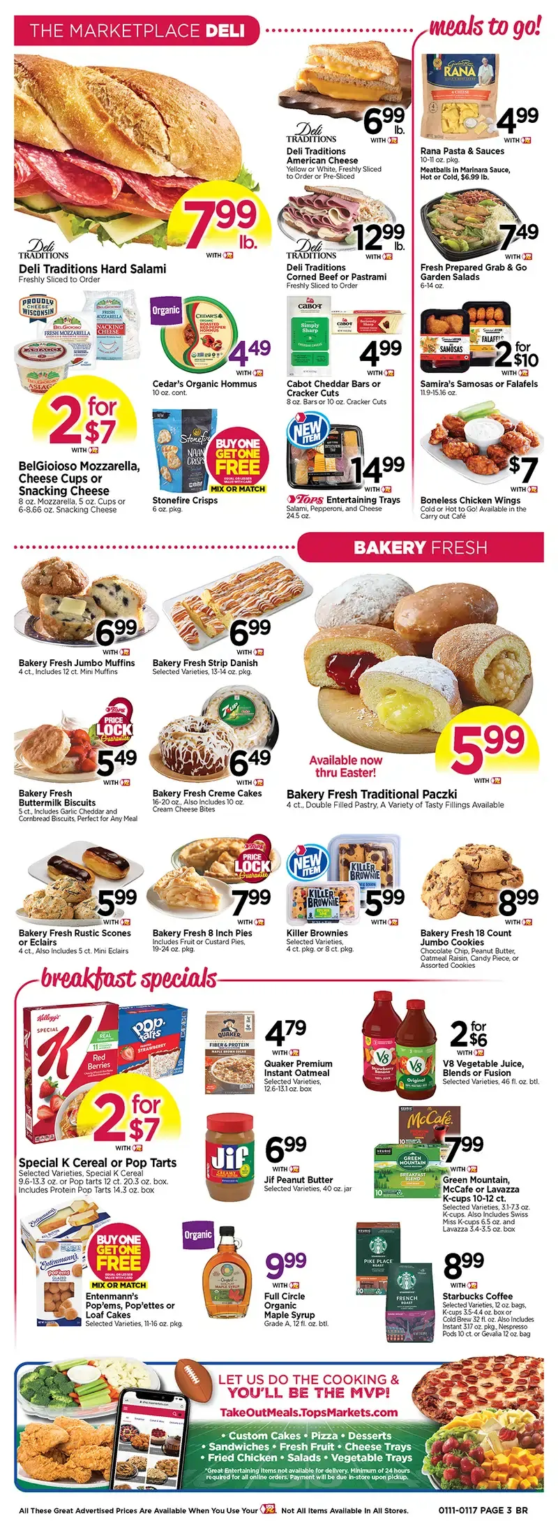 Tops Weekly Ad Jan 11 to 17, 2026 3 – 3 18