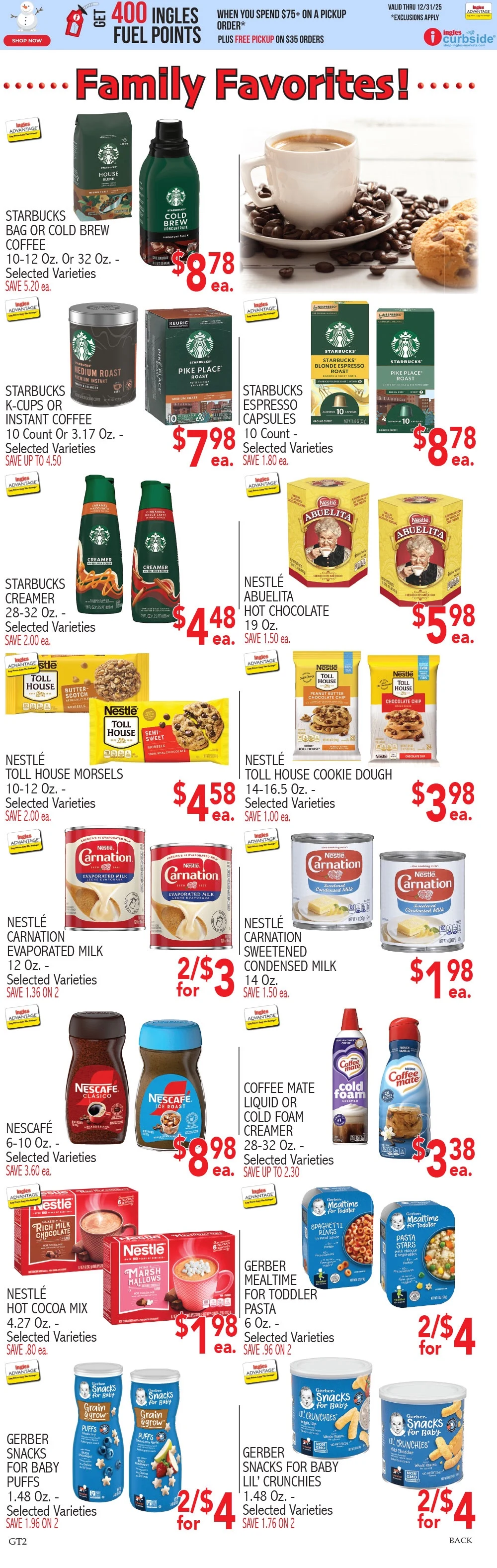 Ingles Weekly Ad 12/3/25 & 12/10/25 preview 4 – 6 wnc C