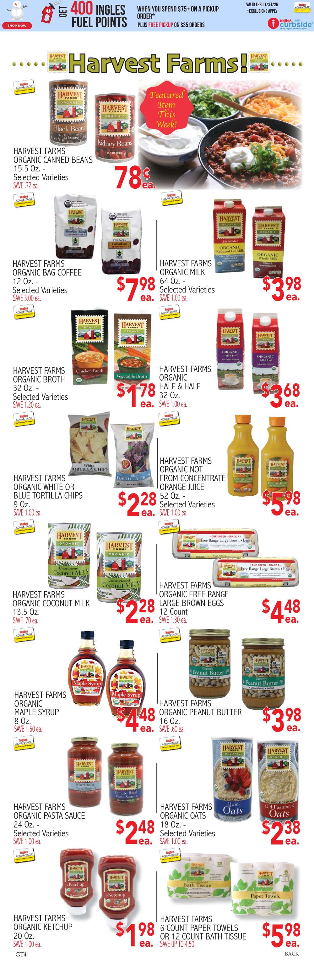 Ingles Weekly Ad Jan 14 to 20, 2026 3 – 8 wnc C 1 1