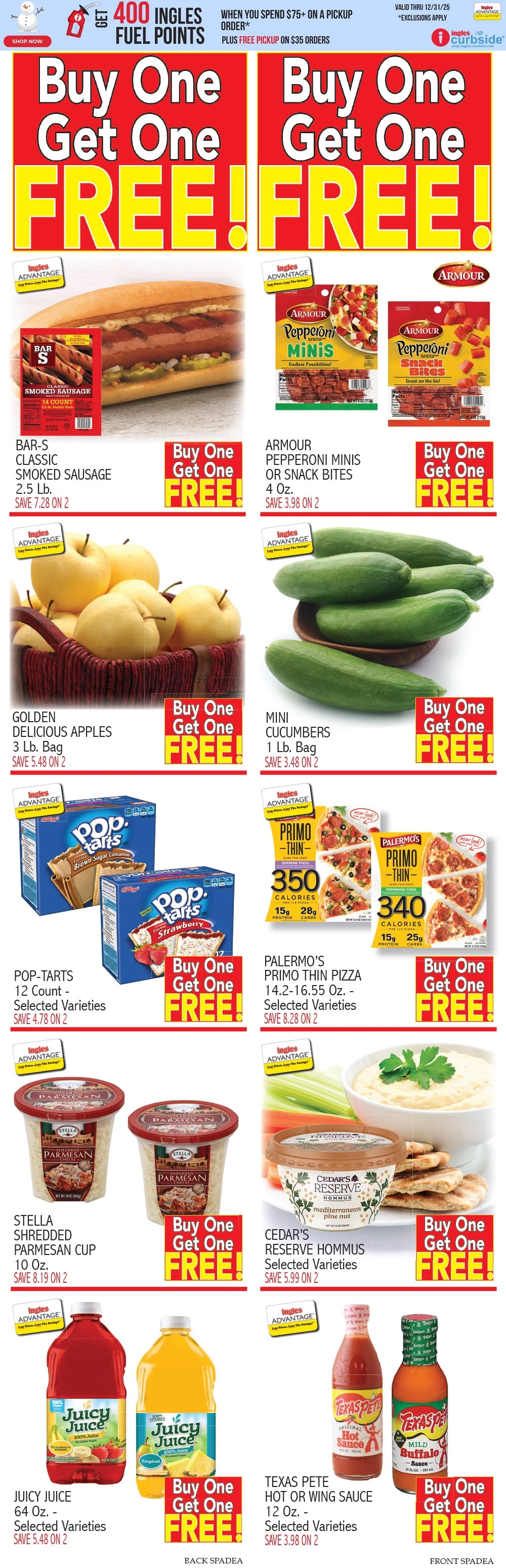 Ingles Weekly Ad 12/3/25 & 12/10/25 preview 3 – 9 wnc C