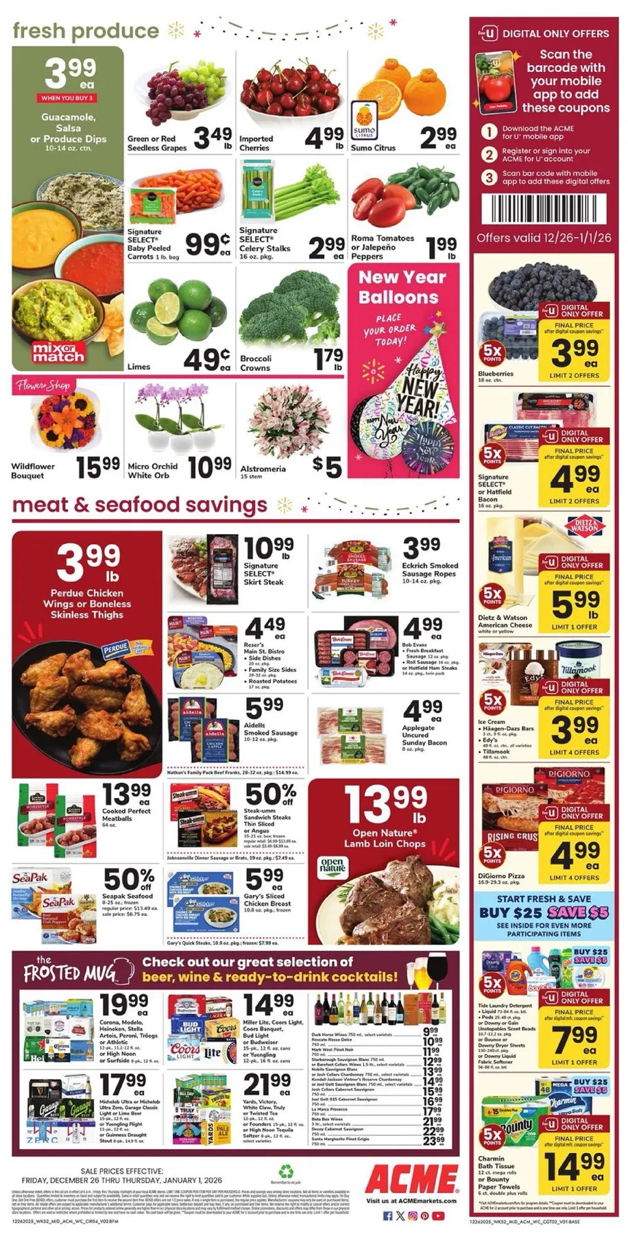 Acme Weekly Ad (1/9/26 | 1/16/26) preview 3 – acme 26 1 4