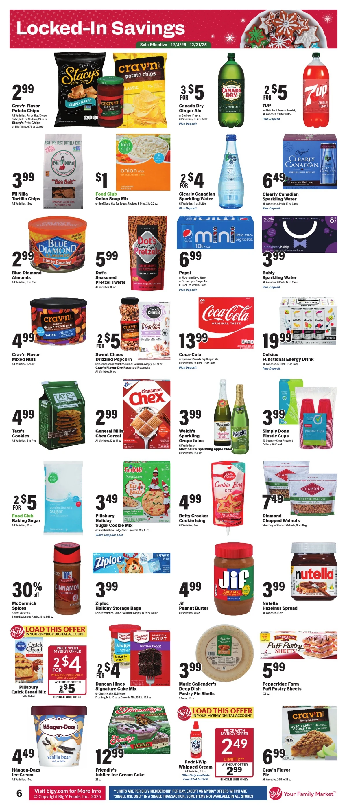 Big Y Flyer 12/4/25 & 12/11/25 weekly ad preview 1 – bigy ad 4 10 000009