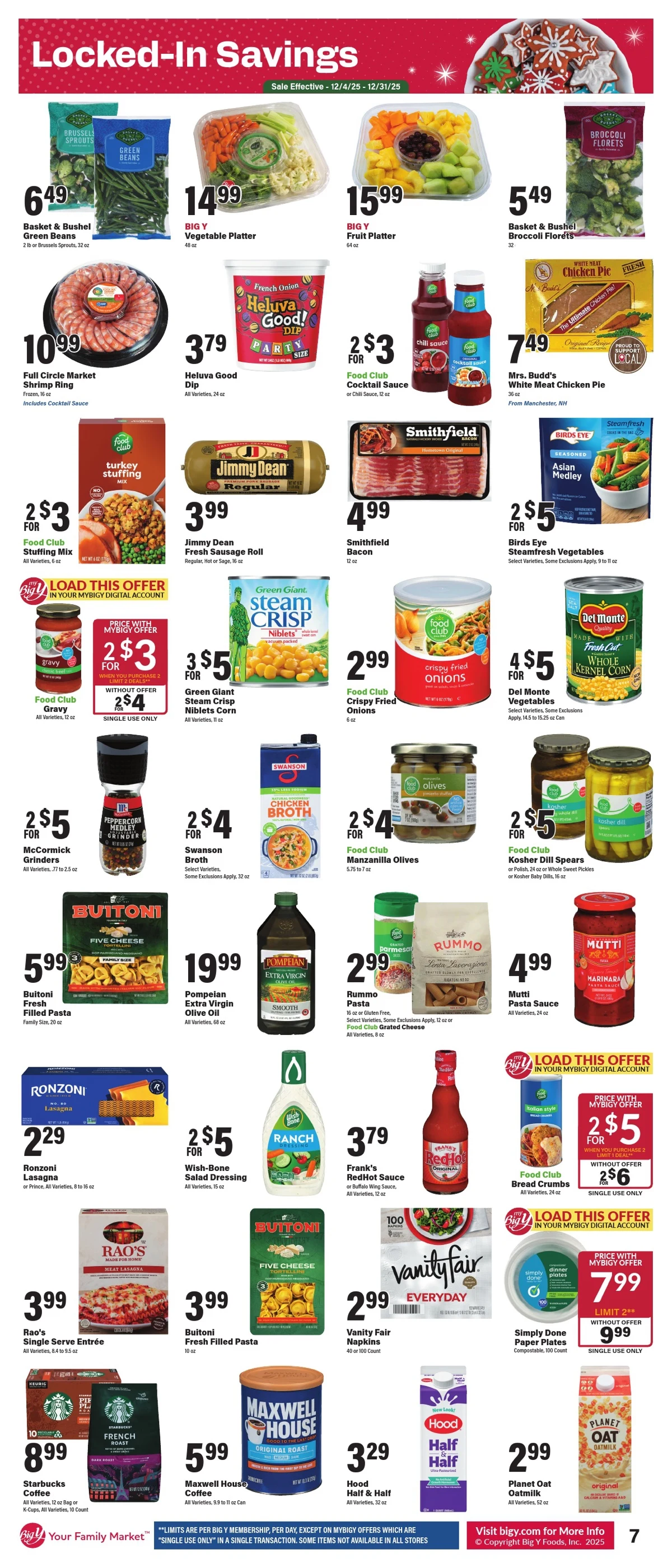 Big Y Flyer 12/4/25 & 12/11/25 weekly ad preview 2 – bigy ad 4 10 000010