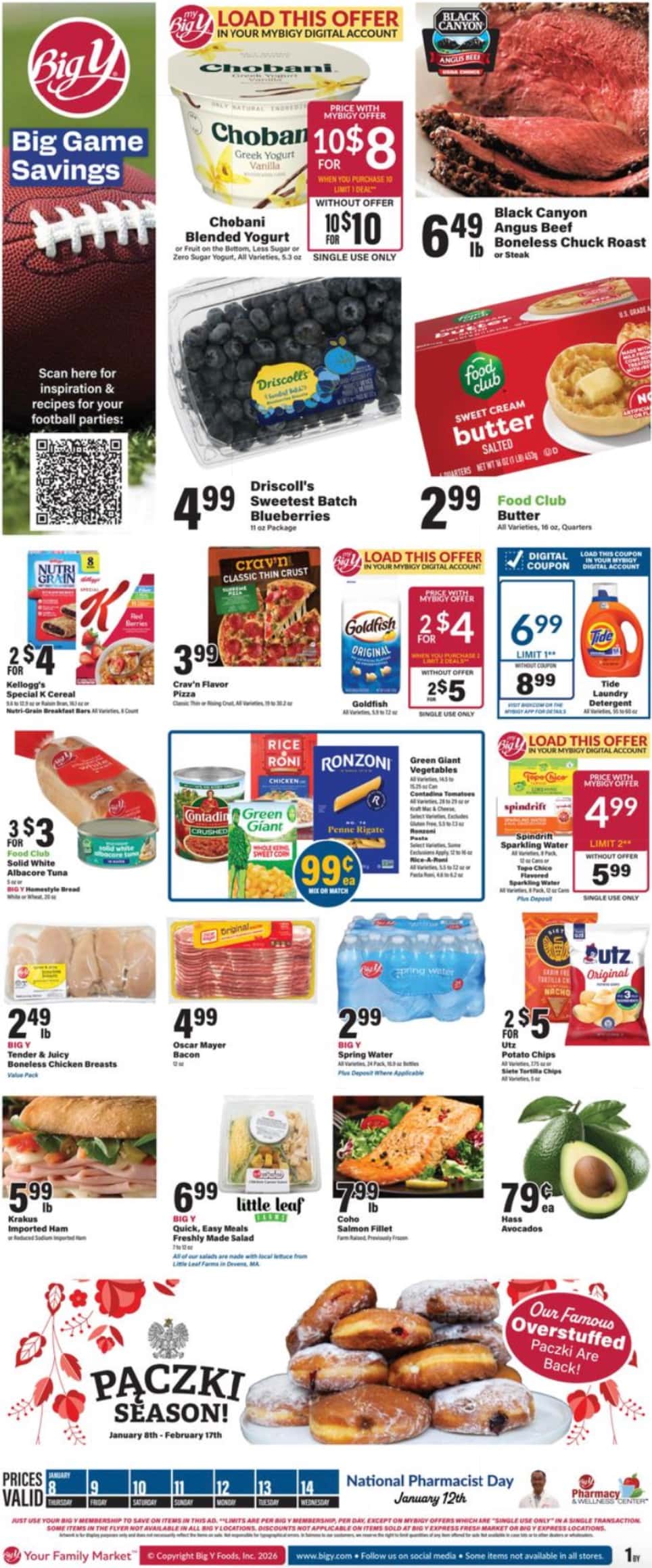 Big Y Weekly Ad Jan 8 to 14, 2026 1 – bigy weekly ad 010826 01