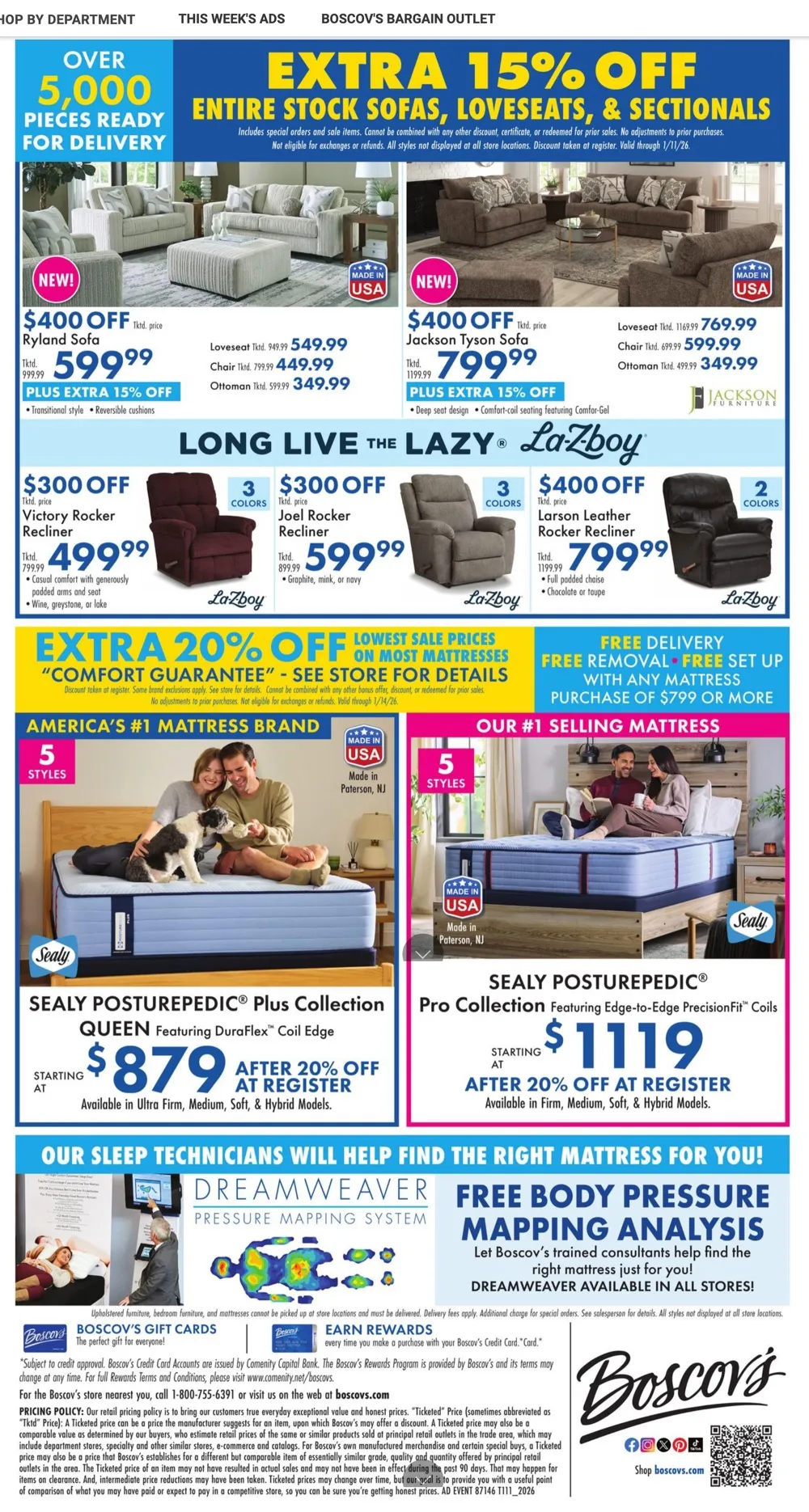 Boscov's Weekly Ad (1/8/26 - 1/15/26) preview 1 – boscovs ad 8 14 00006