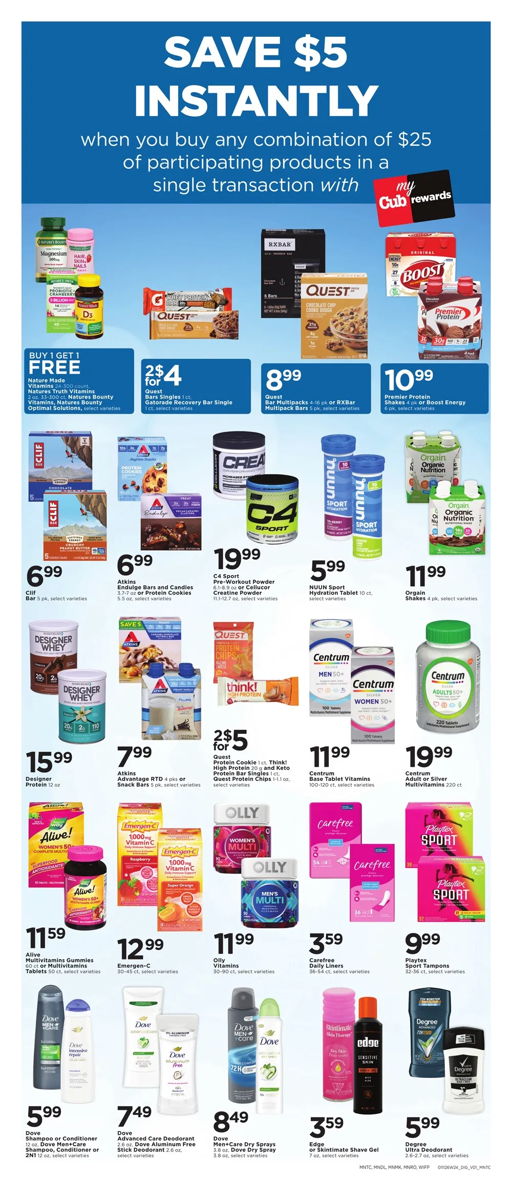 cub foods ad january 11 to 17