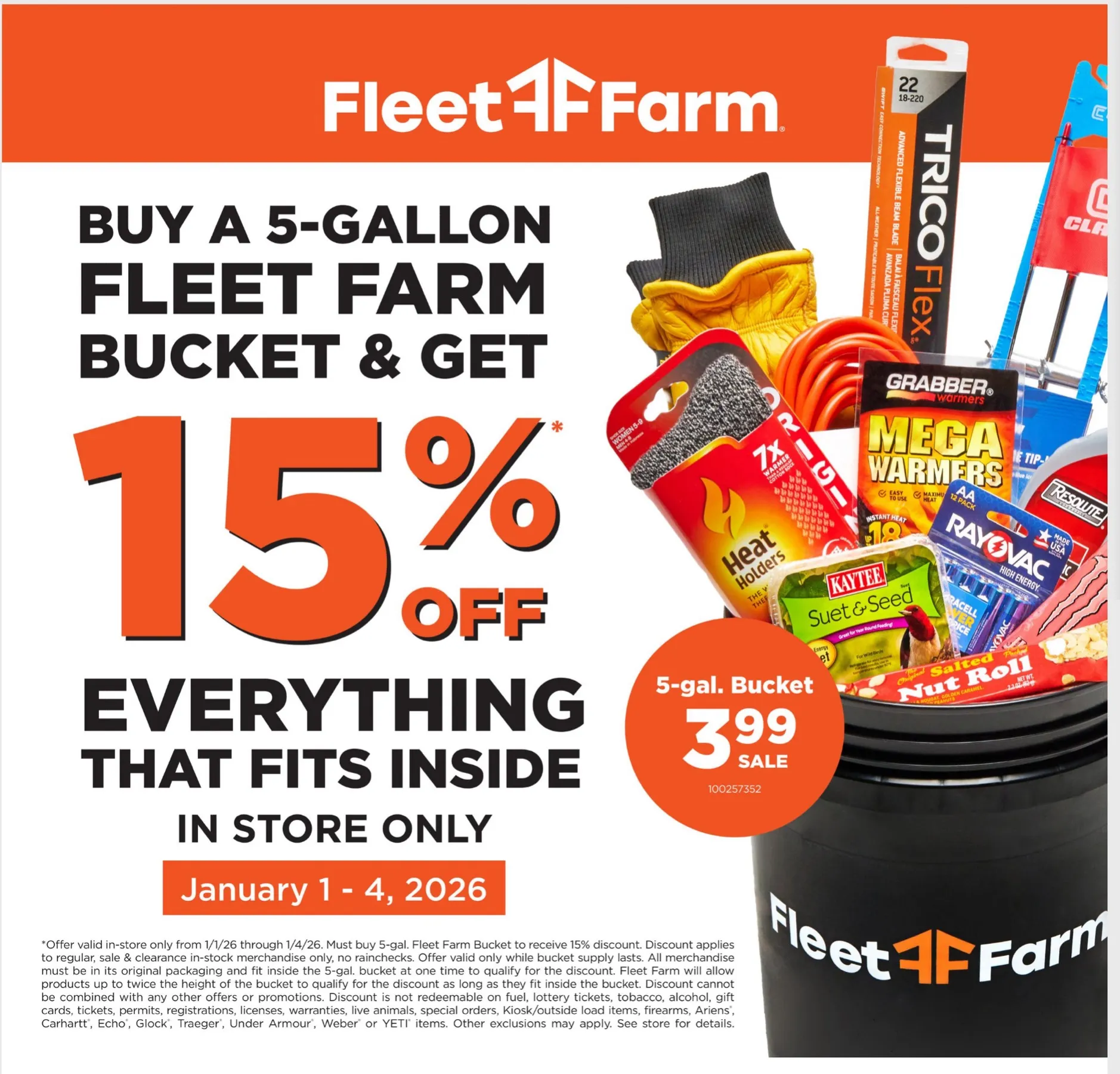 Fleet Farm Weekly Ad (1/5/26 | 1/12/26) preview 1 – fleet farm ad 1 4 00002