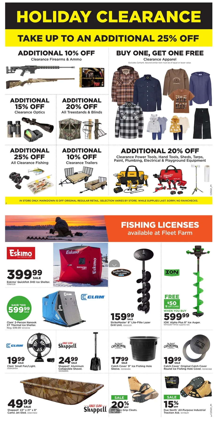 Fleet Farm Weekly Ad (1/5/26 | 1/12/26) preview 1 – fleet farm ad 25 31 00003