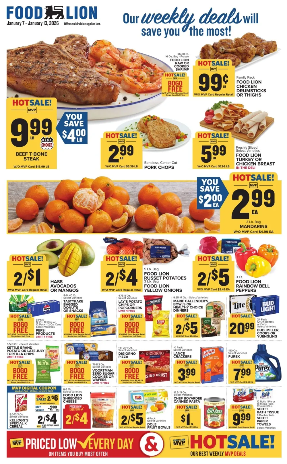Food Lion Weekly Ad (1/7/26 | 1/14/26) preview 1 – food lion ad 7 13 01