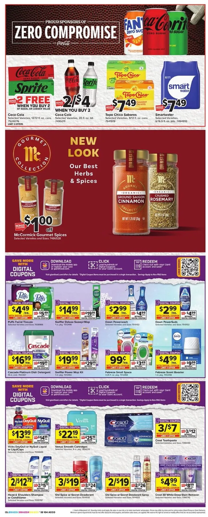 Giant Food Weekly Ad (1/9/26 | 1/16/26) preview 3 – giant food 2 8 12