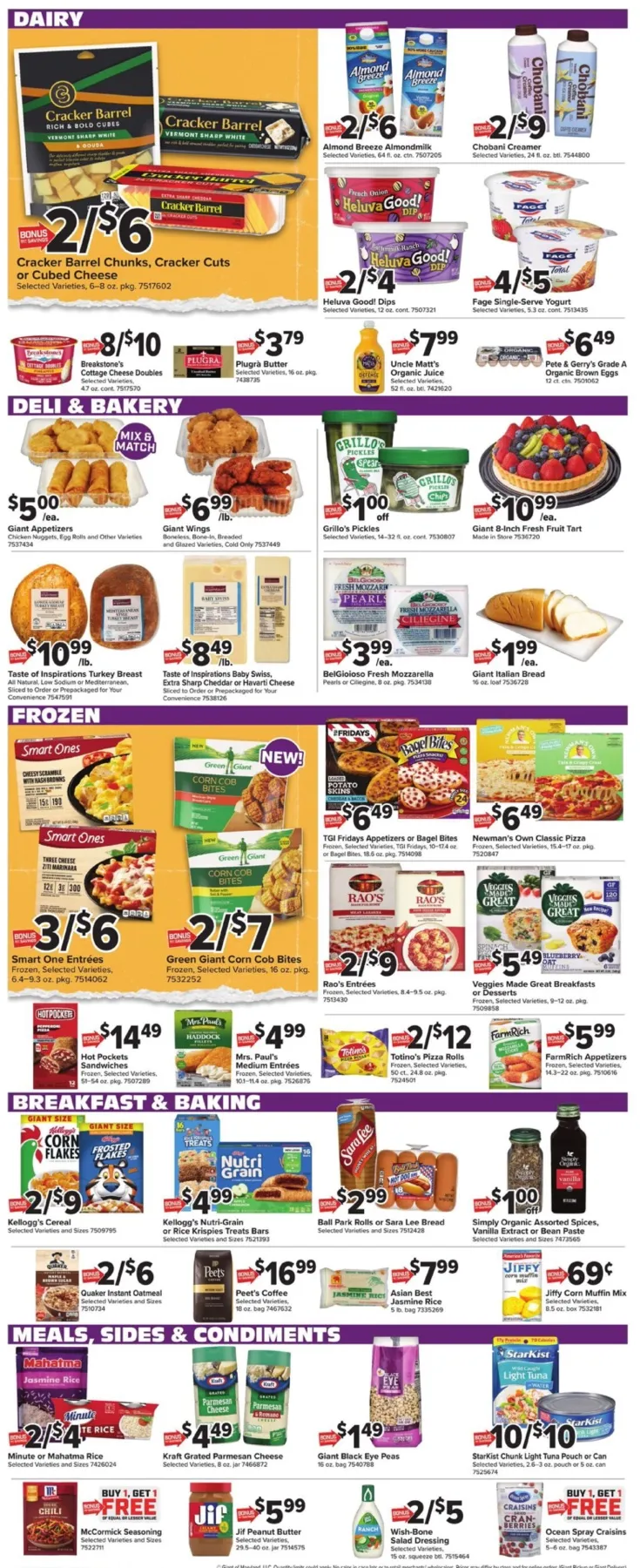 Giant Food Weekly Ad (1/9/26 | 1/16/26) preview 2 – giant food 26 1 5