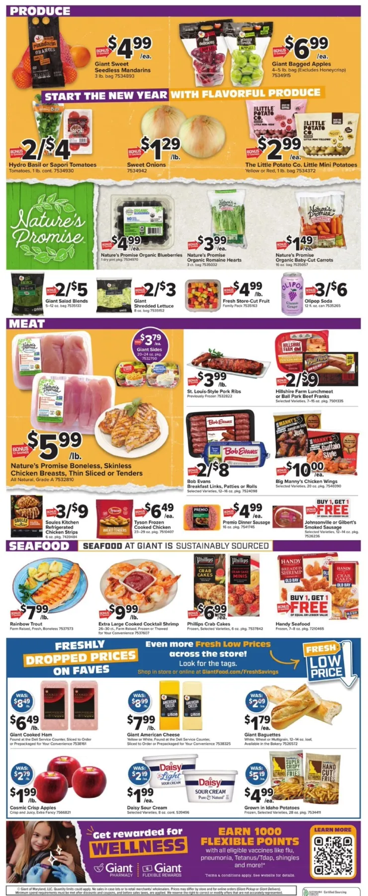 Giant Food Weekly Ad (1/9/26 | 1/16/26) preview 4 – giant food 26 1 8