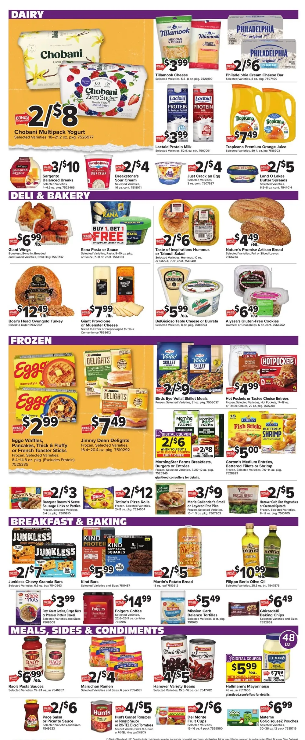 Giant Food Weekly Ad (1/9/26 | 1/16/26) preview 2 – giant food 9 15 07