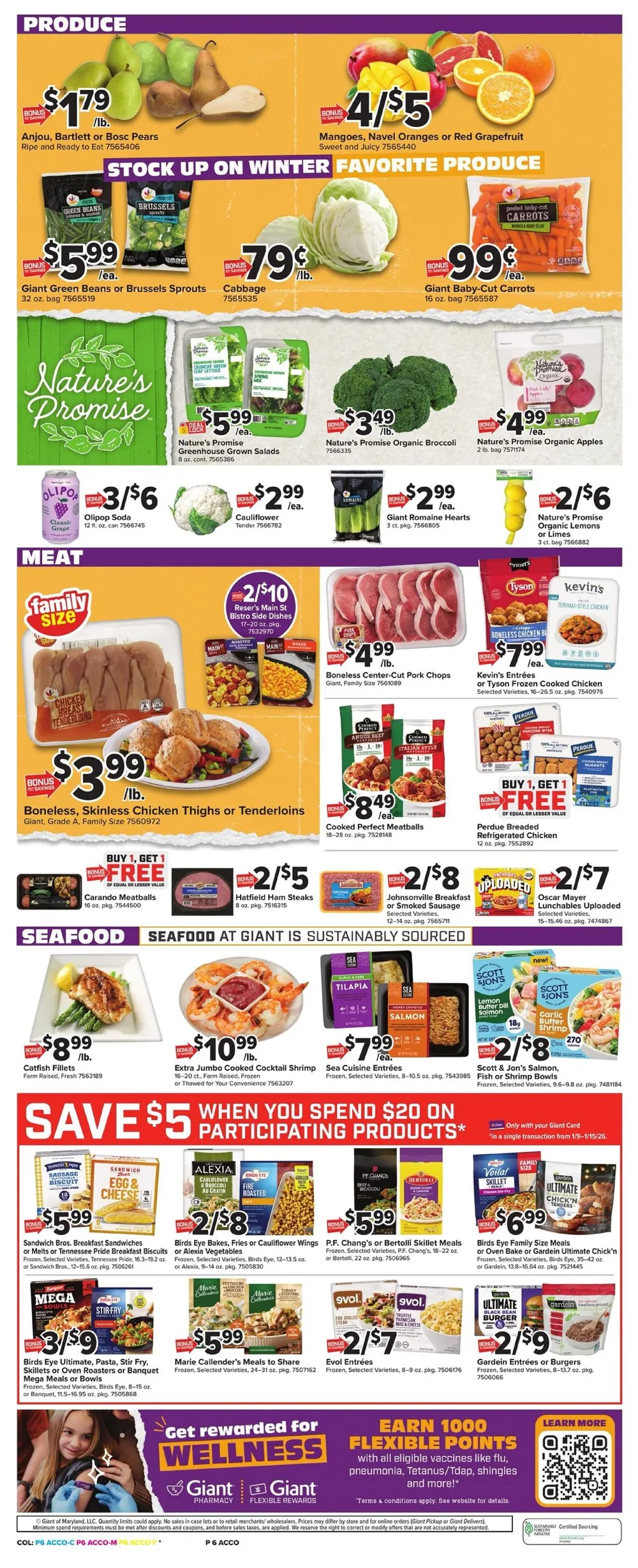 Giant Food Weekly Ad (1/9/26 | 1/16/26) preview 1 – giant food 9 15 10