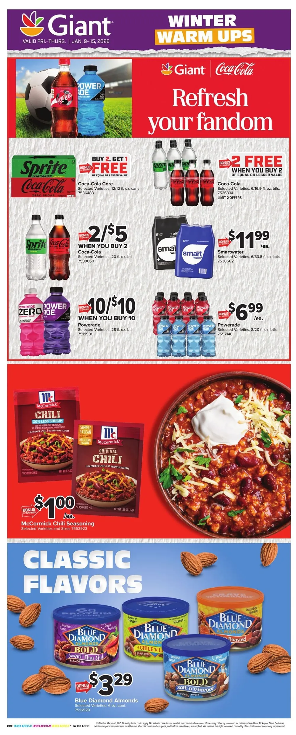 Giant Food Weekly Ad (1/9/26 | 1/16/26) preview 2 – giant food 9 15 11