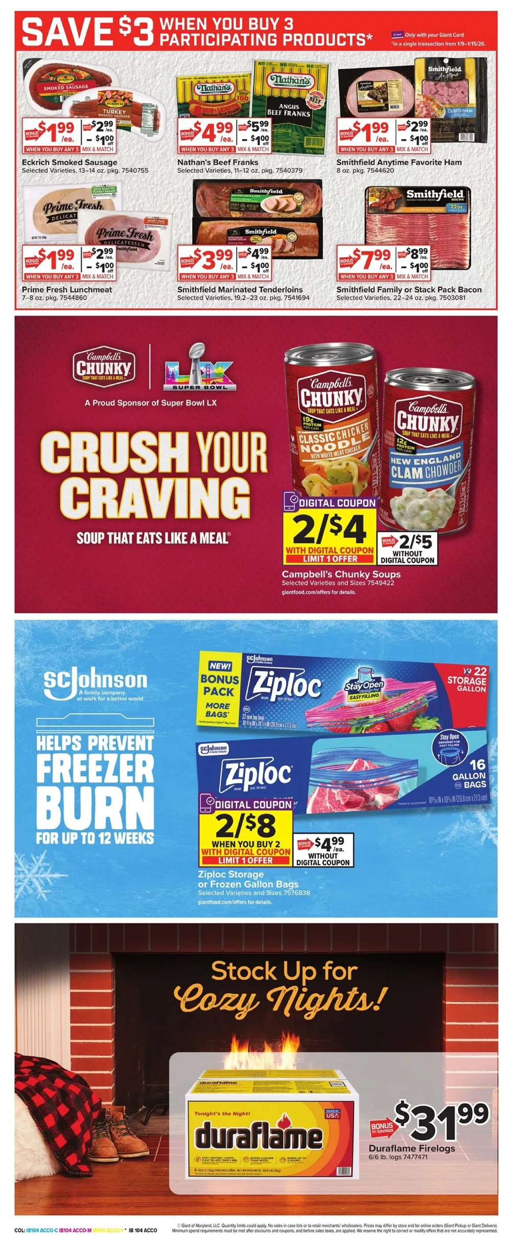 Giant Food Weekly Ad (1/9/26 | 1/16/26) preview 3 – giant food 9 15 12