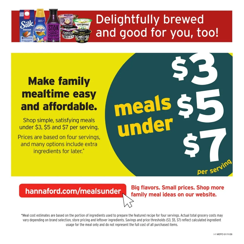 hannaford ad 11 17 09