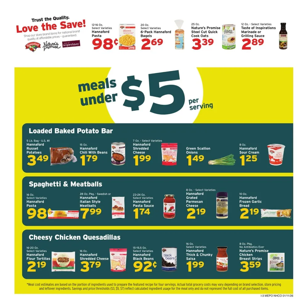 hannaford ad 11 17 11